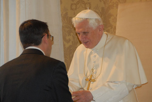 rencontre francois 1er benoit xvi