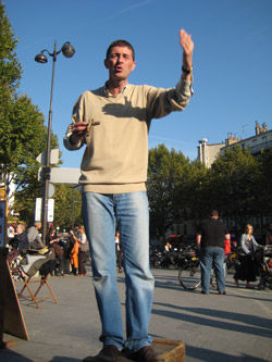 Samuel Pruvot - Aïn Karem - Evangélisation de rue
