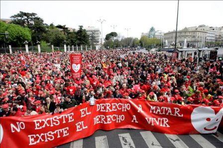 Manifestation vie