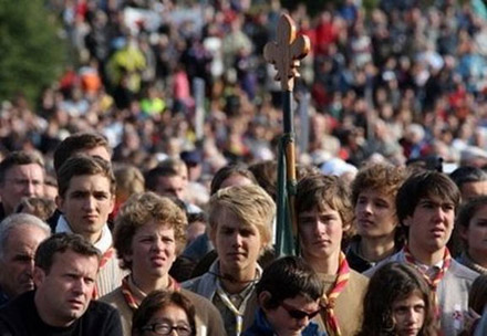 Benoît XVI et les jeunes