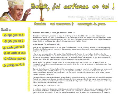 Benoît, j'ai confiance en toi !