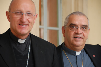Frères dans l'épiscopat, Mgr Rey et Mgr Cattenoz coorganisent l'édition 2008 de Communion Evangélisation