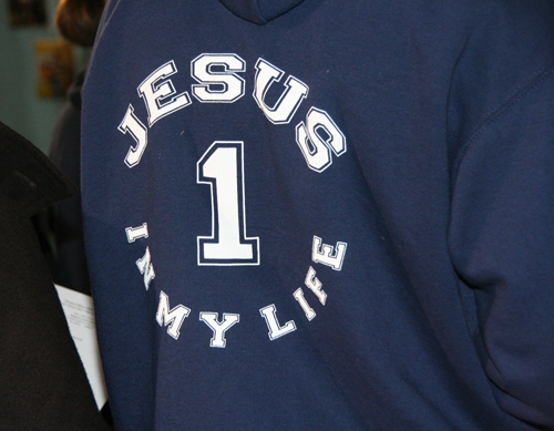 Tee-shirt Jesus first in my life